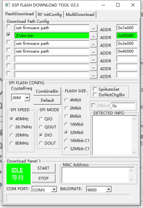 ESP8266 ESP-12E Flash NodeMCU Firmware / 刷NodeMCU固件 | 7f - 柒风博客